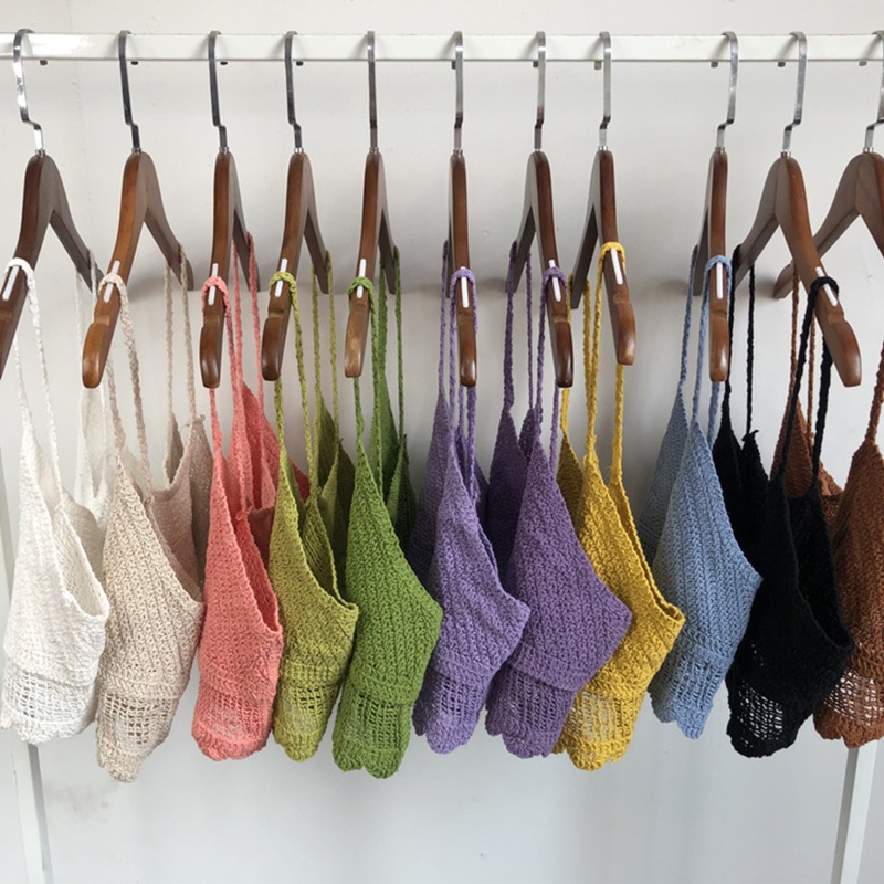 Áo Croptop Dệt Kim Màu Trơn Thời Trang Dành Cho Nữ