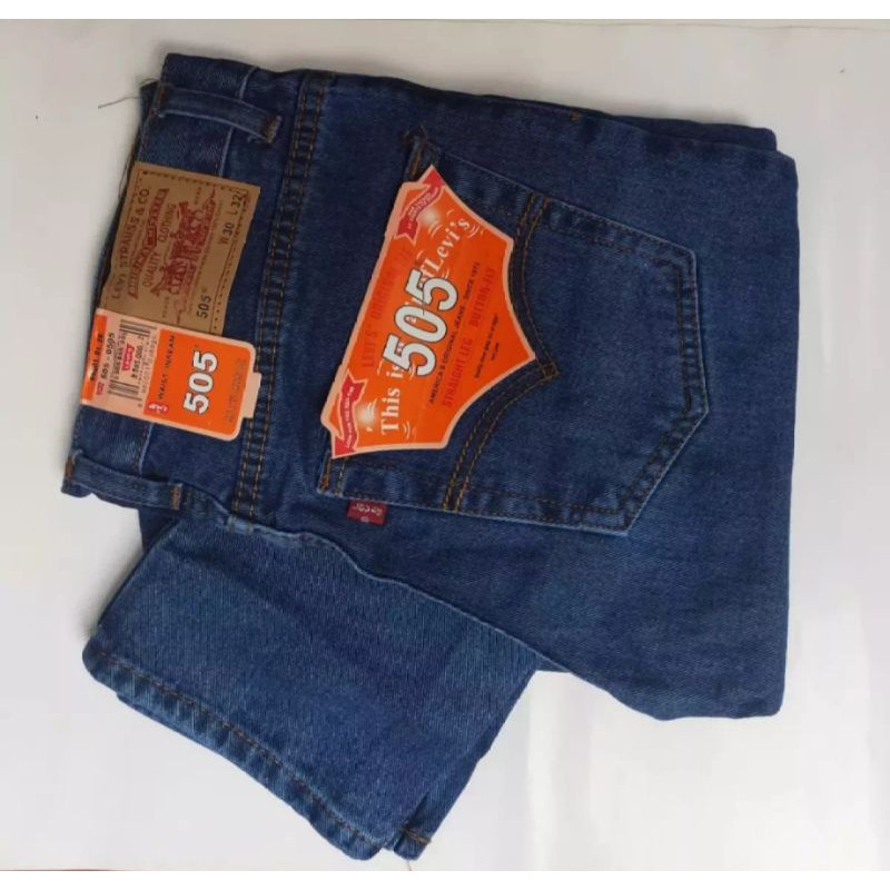 Quần Jean Dài Ống Suông Thời Trang Dành Cho Nam / Size 27-38