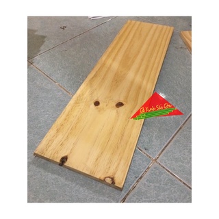 Tấm gỗ thông dài 50cm, rộng 14cm, dày 1.3cm