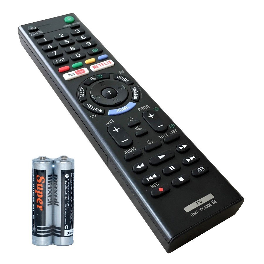 Remote Điều Khiển TV SONY LED, Smart RMT-TX300E - Có Kèm Pin AAA