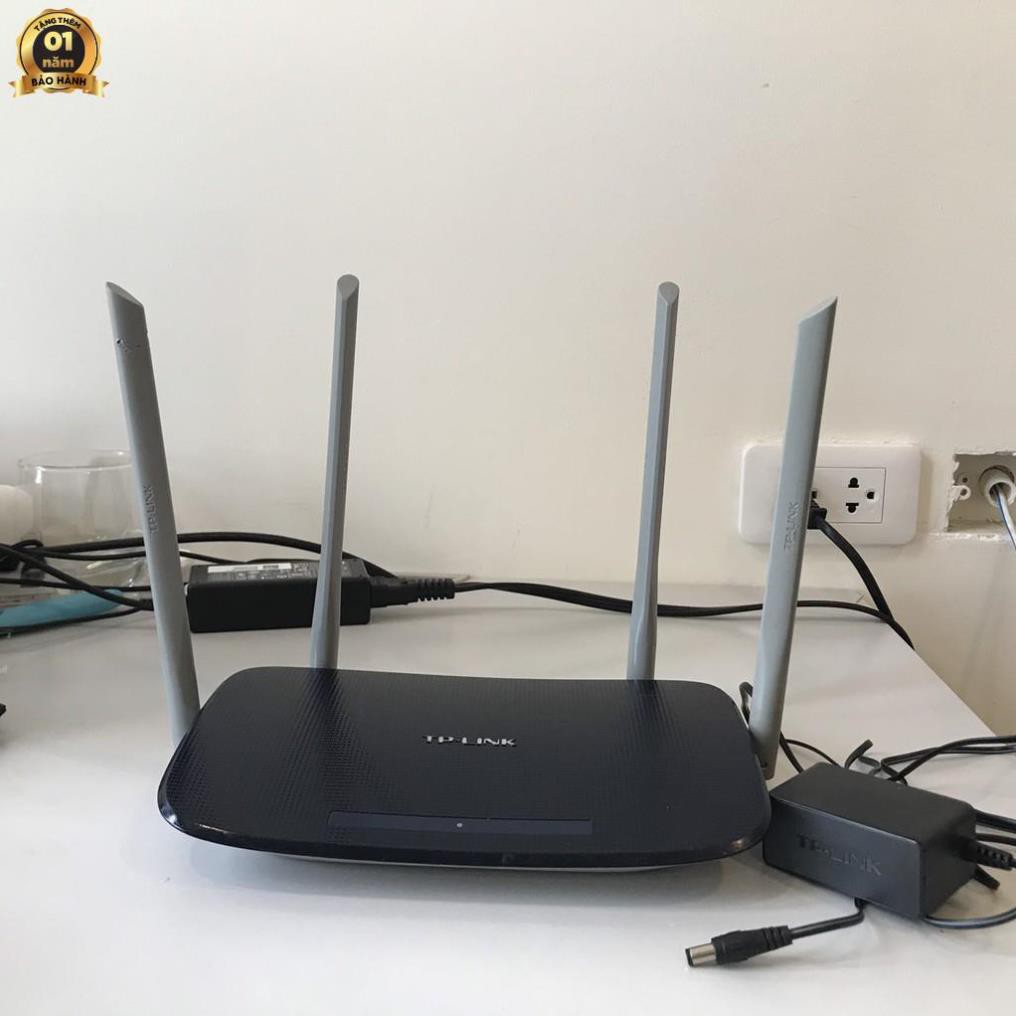 (Rẻ Nhất) Bộ Phát Wifi 4 Râu TP-link WDR6300 - Hai băng tần AC1200