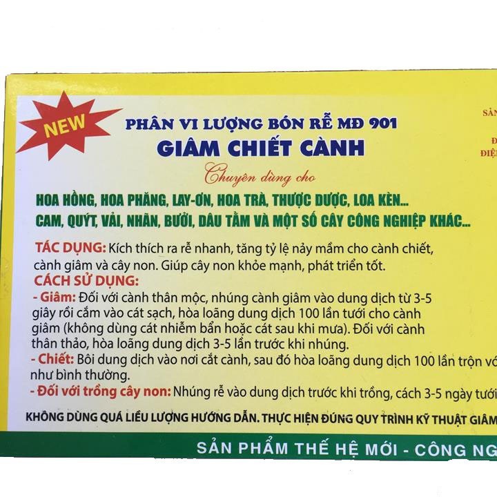 [SIEURE] ỐNG GIÂM CHIẾT CÀNH MĐ-901 10ML hàng đẹp, phân phối chuyên nghiệp.