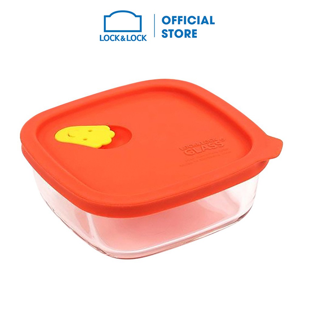 Hộp thủy tinh chịu nhiệt Lock&amp;Lock Rice Container 410ml LLG502