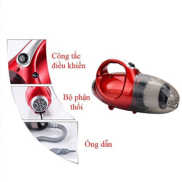 Máy Hút Bụi - Máy hút Bụi Cầm Tay Công Suất Lớn 2 chiều - Hổ trợ hiệu quả vệ sinh nhà, ô tô, văn phòng | BigBuy360 - bigbuy360.vn