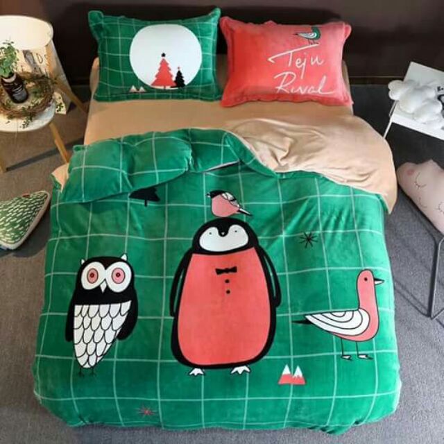 Set nhung nỉ 600k
