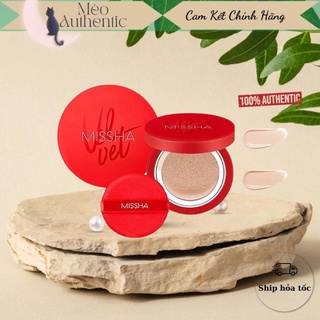 Phấn nước Missha Velvet finish Cushion màu đỏ