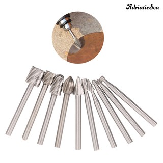 Bộ 10 Mũi Khoan Khắc Gỗ 3mm