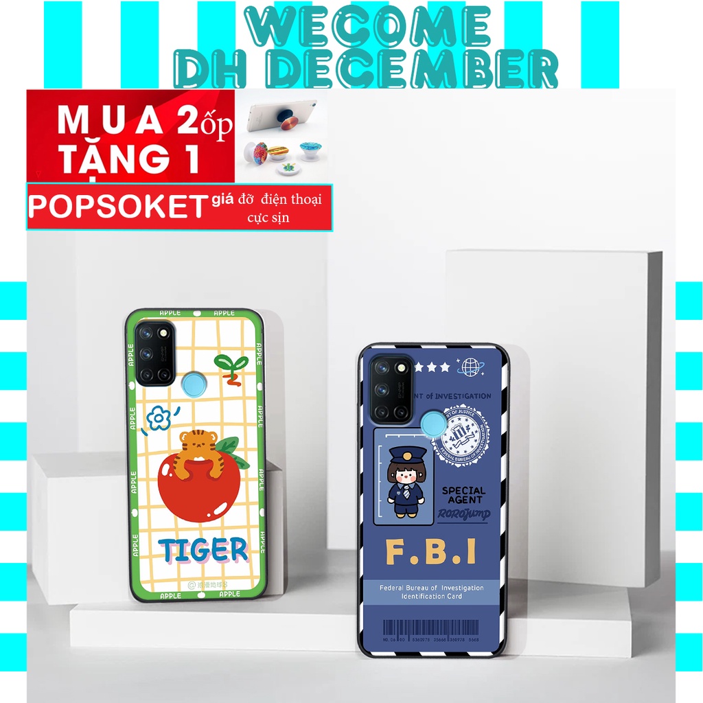Ốp lưng Realme C17 / 7i  in hình 3D gấu mới nhất - sang - chảnh - ĐẸP- BỀN