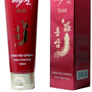 Sữa rửa mặt Nhân Sâm My gold
