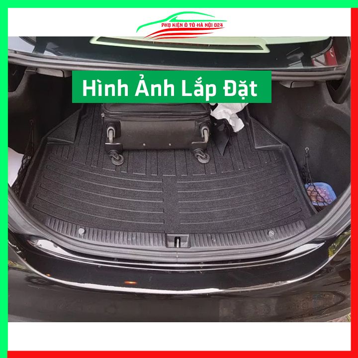 Thảm nhựa lót cốp Mercedes C-Class, Mercedes C200, C250, C300 2015-2019 nhựa dẻo dày dặn đàn hồi tốt