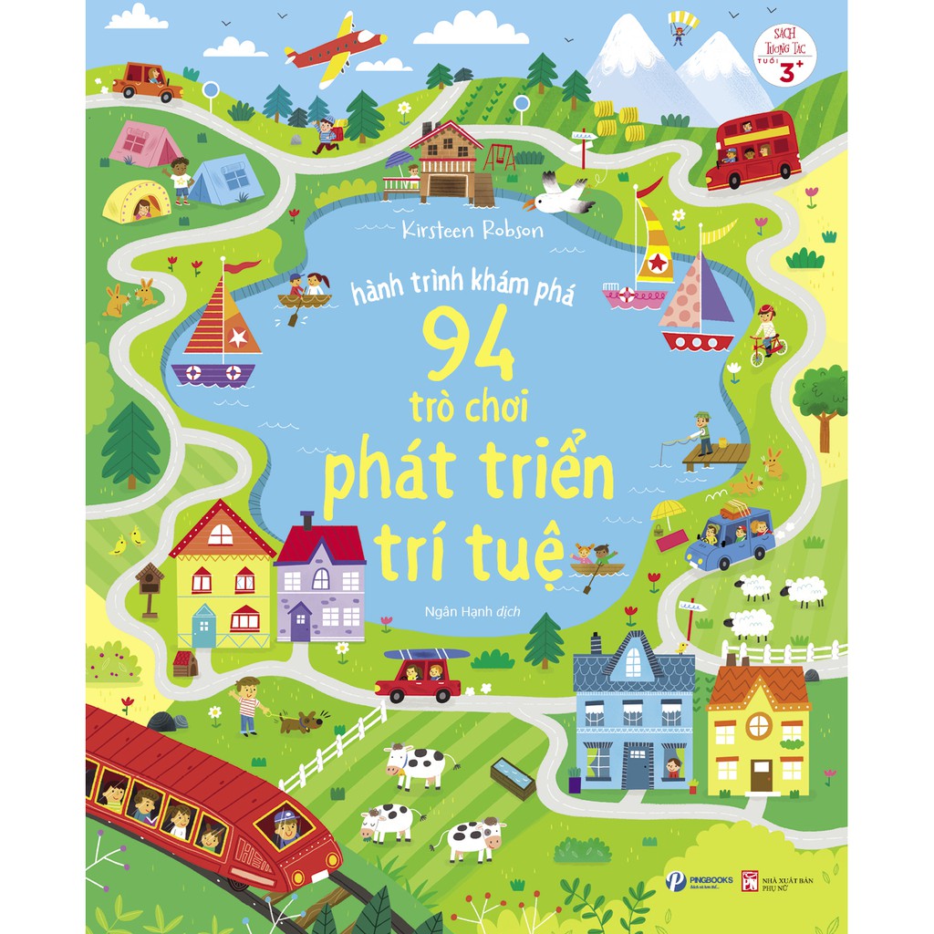 Sách - Hành Trình Khám Phá 94 Trò Chơi Phát Triển Trí Tuệ