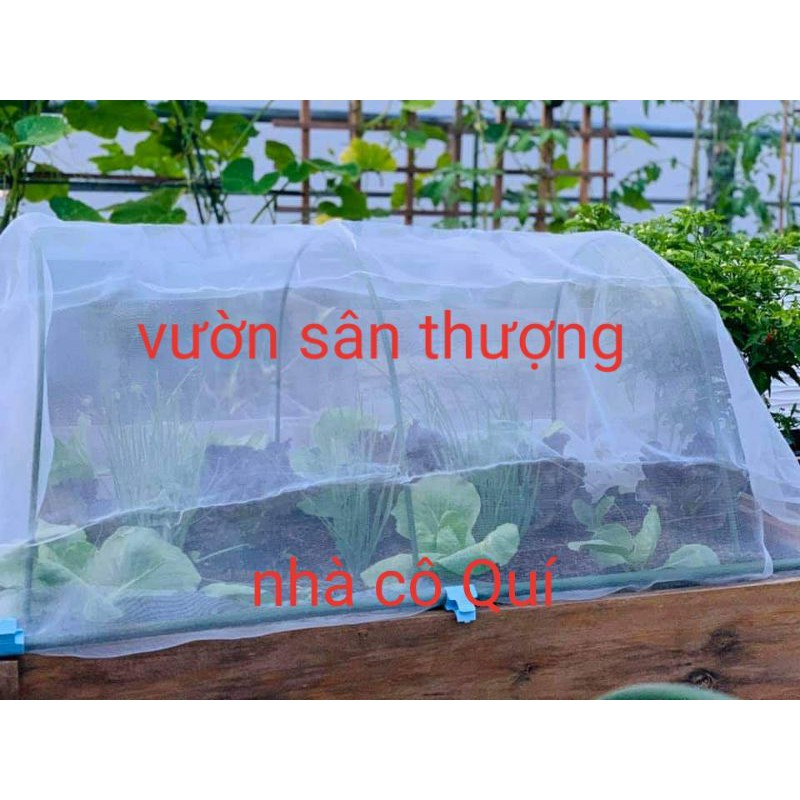 Lưới Mùng Bắt, Chắn Côn Trùng Hại Rau Vườn Khổ 1m8, Dài tùy Chọn, Lỗ Nhỏ, Chắc, Nhẹ, Có Thể Dùng Phơi Lúa, Bắt Muỗi