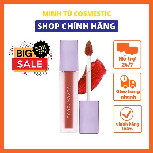 Son Black Rouge Ver5 Son kem lì Air Fit Velvet màu siêu hót và lâu trôi
