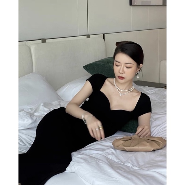 Order 15 ngày- Đầm body len dệt kim #838