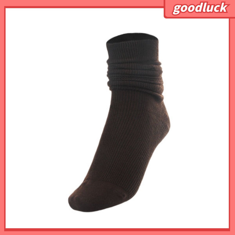 Đôi Vớ Ống Chân Màu Trơn Thời Trang Cho Nữ