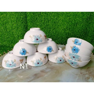 🍒Combo 10 Chén sứ HC hình hoa cao cấp