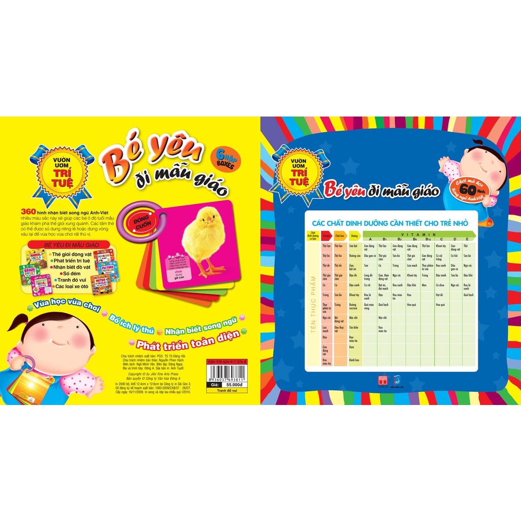 Sách- Bé Yêu Đi Mẫu Giáo - Tranh Đố Vui