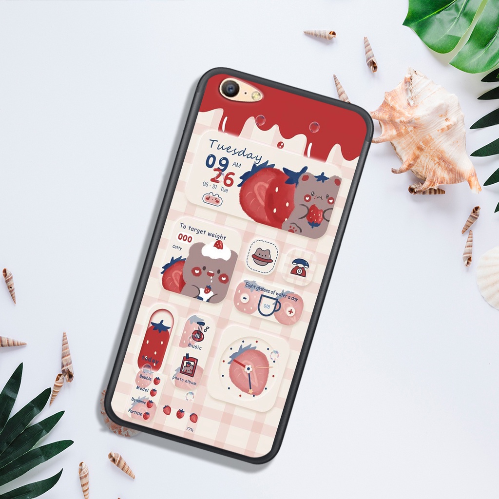 ỐP LƯNG OPPO A33 - A35 - A37 - A39 - A57 cũ - A59 , IN HÌNH GẤU NÂU CHOCOLATE ĐÁNG YÊU.