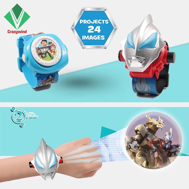 Đồng Hồ Đeo Tay Chiếu Hình Hoạt Hình Siêu Anh Hùng Cho Bé | BigBuy360 - bigbuy360.vn