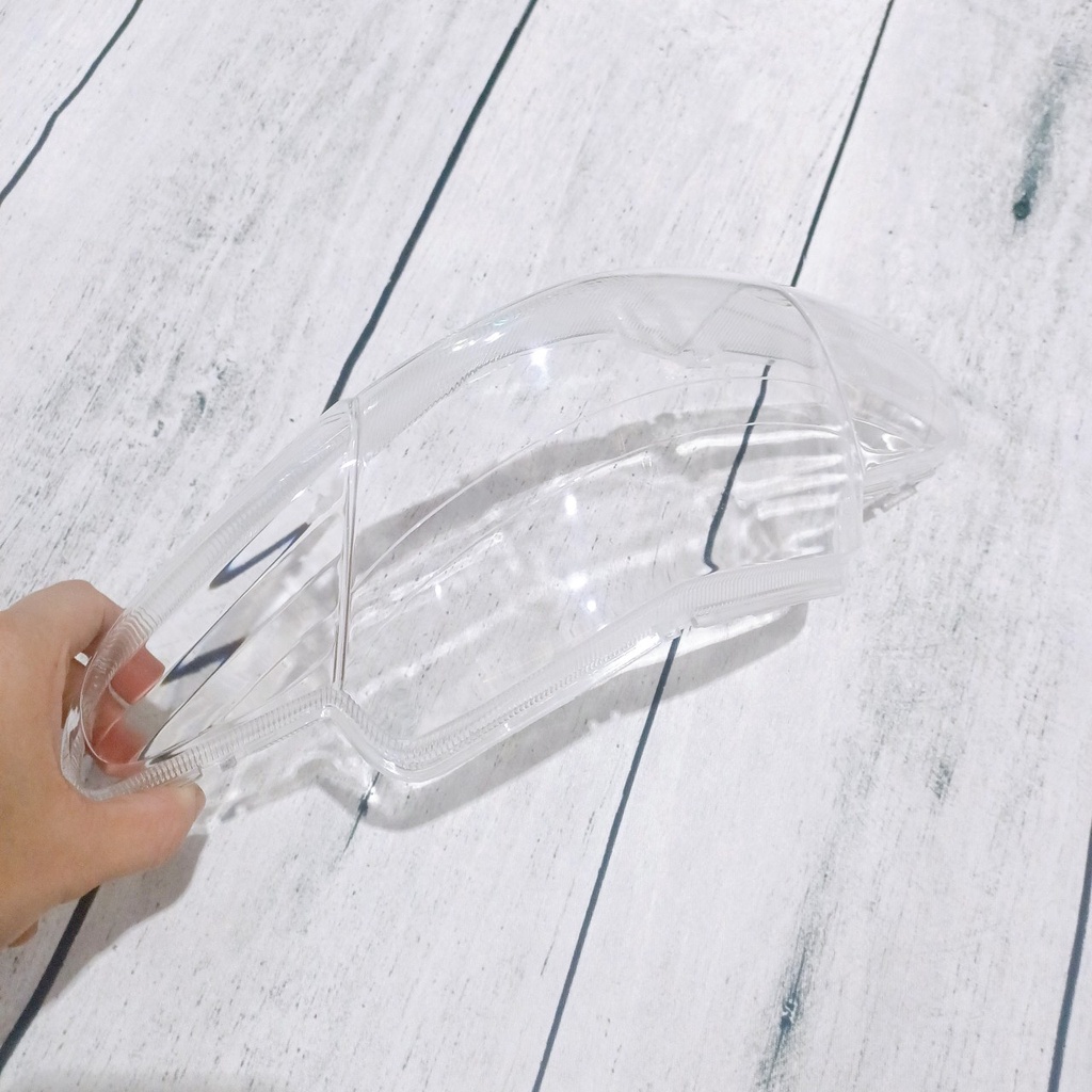 Mặt kính đèn pha 2 bóng cho xe Wave Alpha - Wave 110 - Wave ZX đời 2002-2006