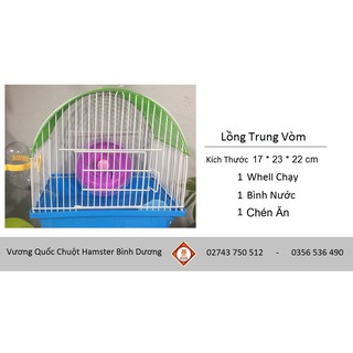 Lồng Chuột Hamster - Lồng Xách Tay Đơn Giản