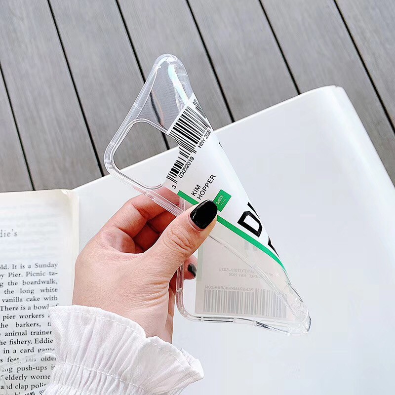Ốp điện thoại trong suốt họa tiết chữ Moscow/Madrid/Bandgkok dành cho IPhone11 11Pro 11Promax 6s 7Plus 8 8+ X Xsmax | BigBuy360 - bigbuy360.vn