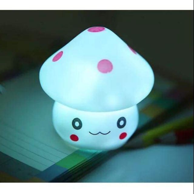 Đèn ngủ hình nấm dùng pin