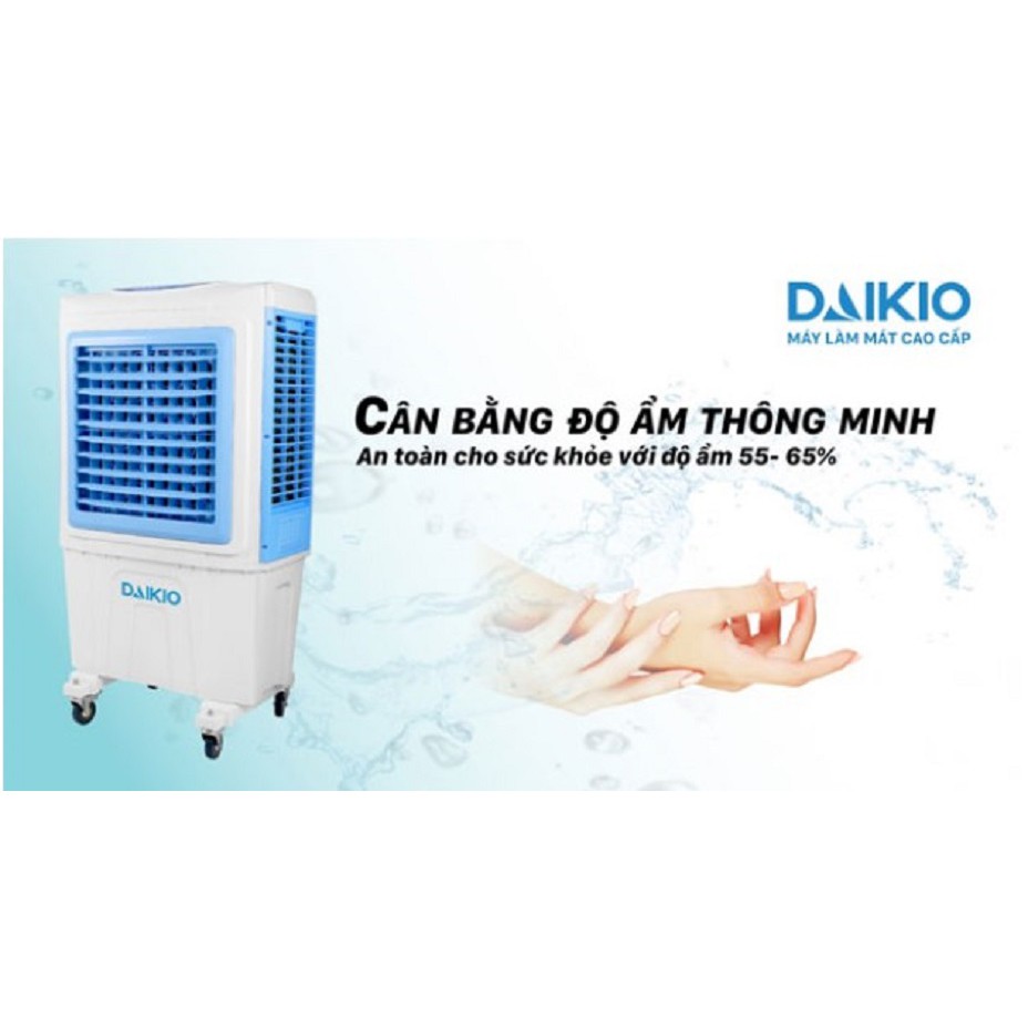 [Mã ELMALL1TR5 giảm 6% đơn 3TR] Máy làm mát không khí Daikiosan DKA-05000B - 55 lít