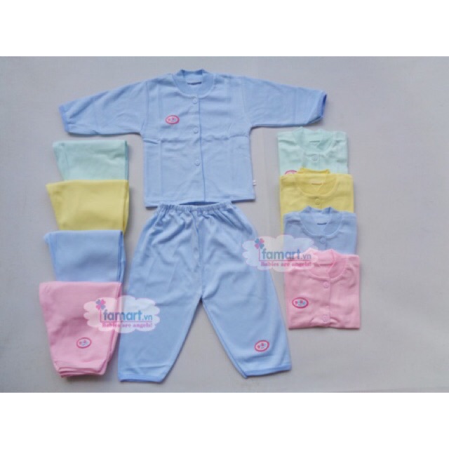 Bộ quần áo sơ sinh nỉ dài tay cotton💖𝑭𝑹𝑬𝑬𝑺𝑯𝑰𝑷💖baby born dài tay thu đông cho bé,Bộ quần áo nỉ trẻ em dài tay