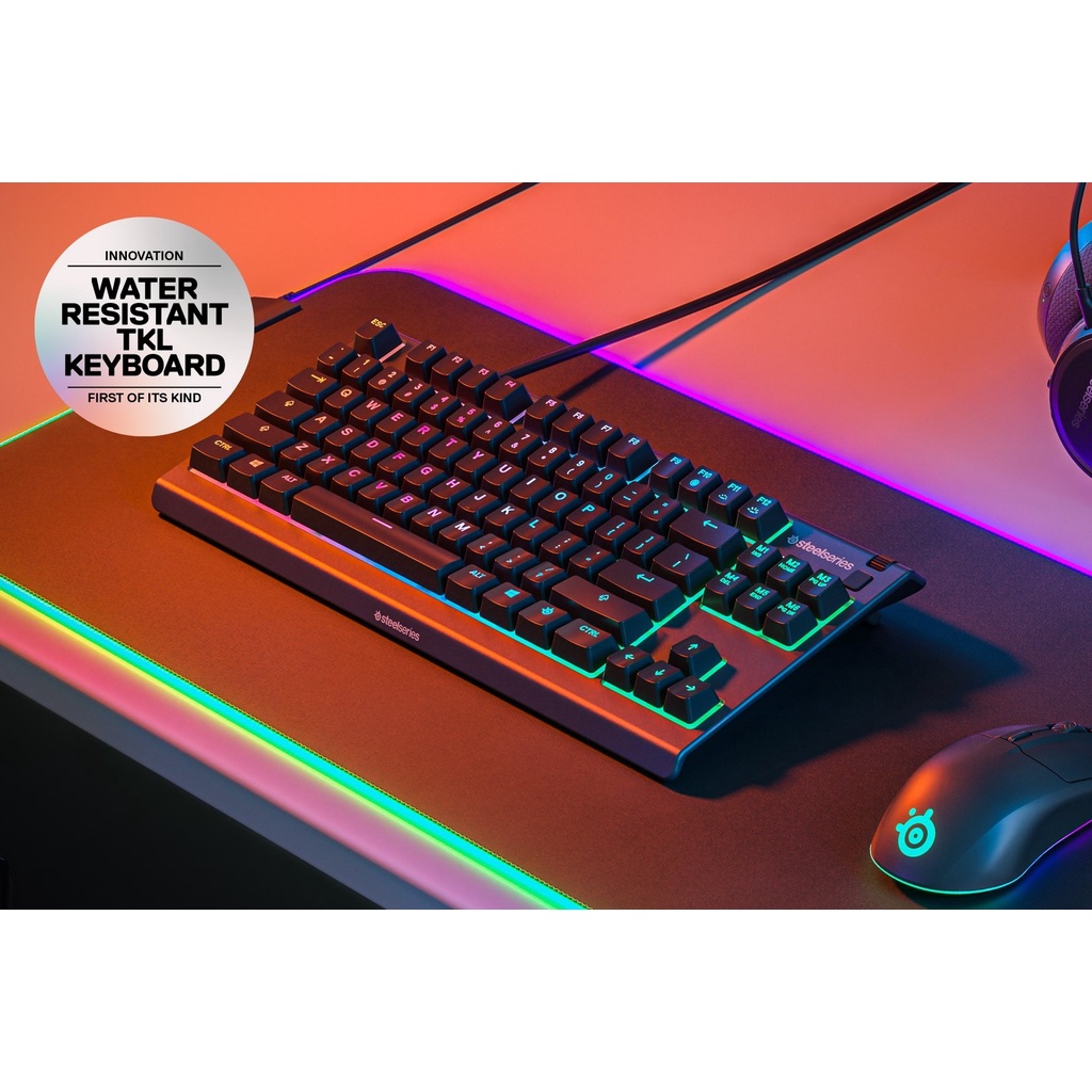 Bàn phím Gaming Steelseries Apex 3 TKL RGB chống nước