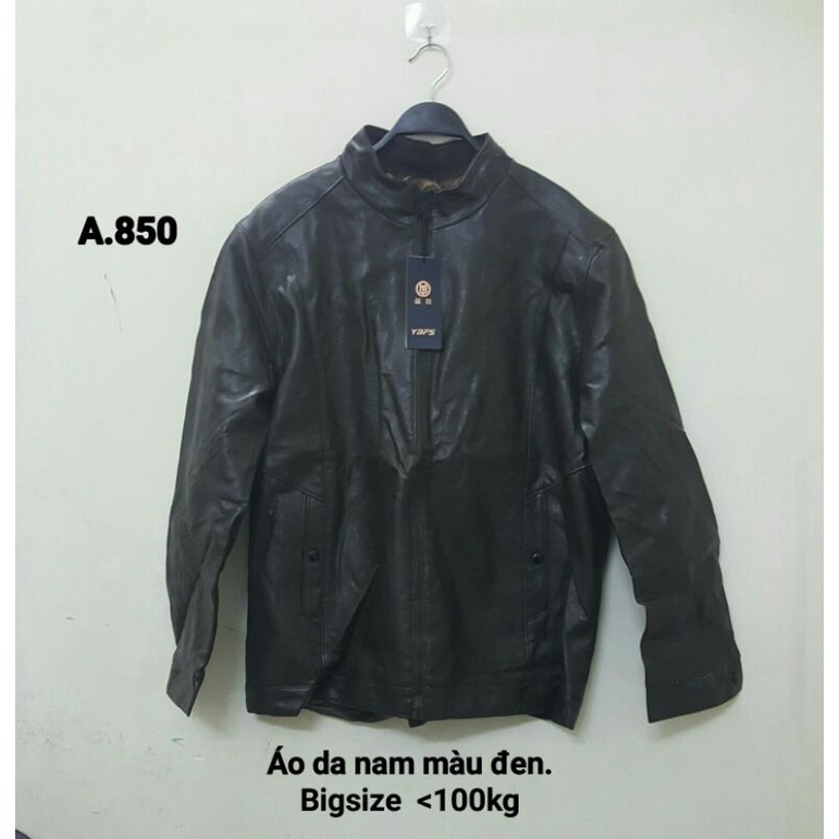 ÁO KHOÁC DA NAM BIGSIZE