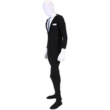 Bộ hóa trang Slender Man Partysuit Halloween cho thiếu niên và người lớn