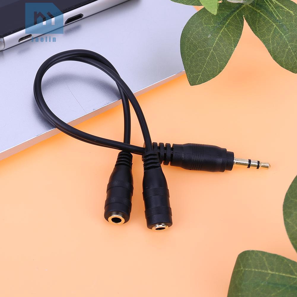 Dây cáp tách âm thanh kiểu chữ Y 3.5mm