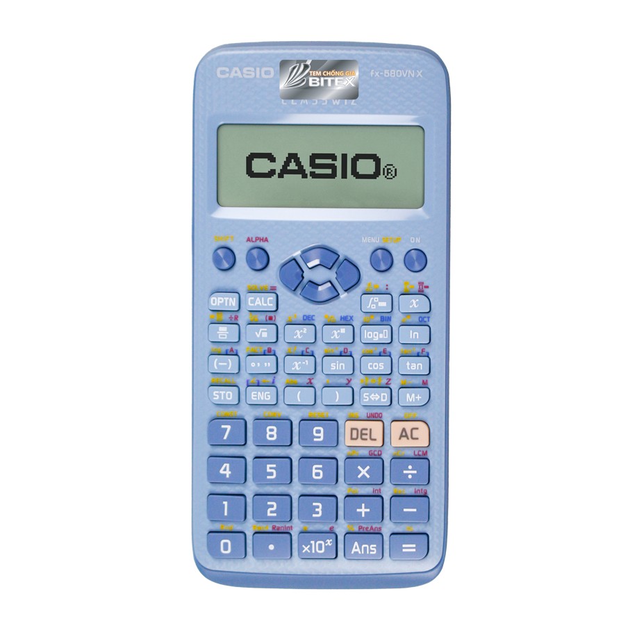 Máy tính CASIO FX-580VNX Sắc Màu Chính Hãng Bảo Hành 7 năm Bitex