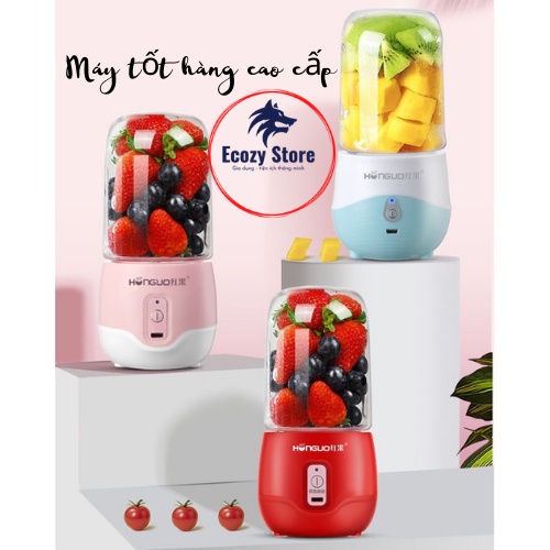 Máy xay sinh tố Ecozy mini cầm tay đa năng sunhouse giá rẻ máy say cầm tay chính hãng