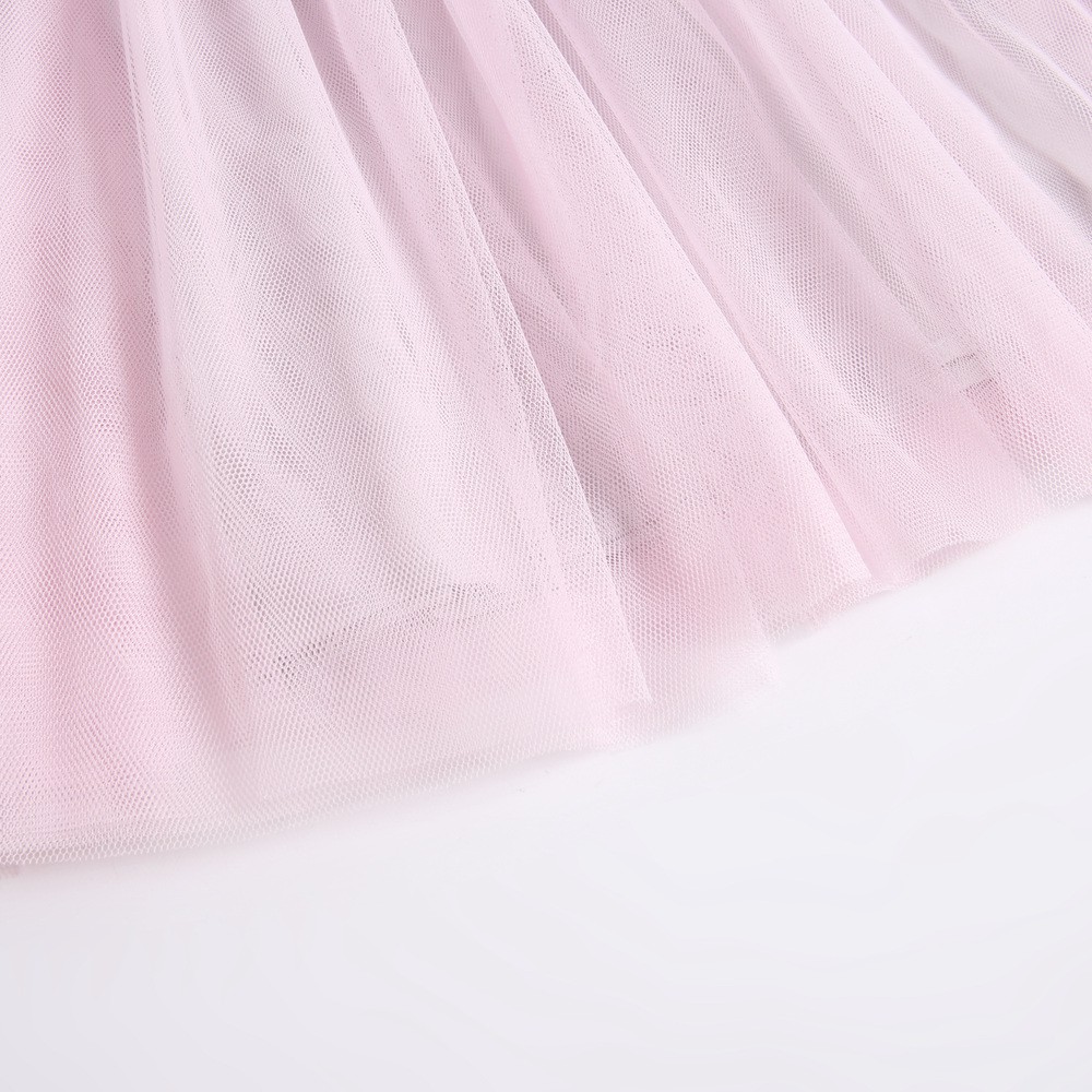 Đầm ren công chúa dự tiệc SANLUTOZ phong cách thời trang xuân hè cho bé gái