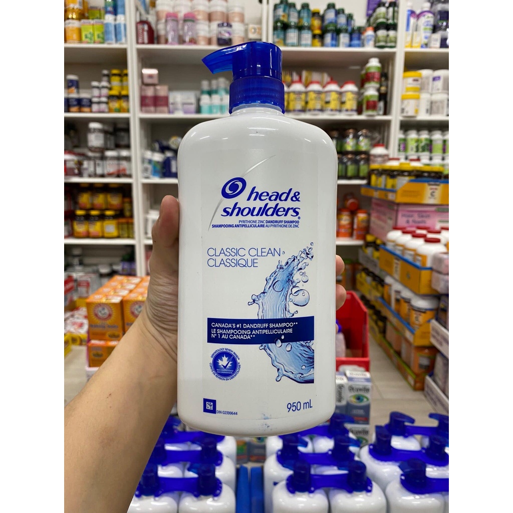 DẦU GỘI HEAD & SHOULDERS CLASSIC CLEAN CLASSIQUE 950ML CHÍNH HÃNG - 12221