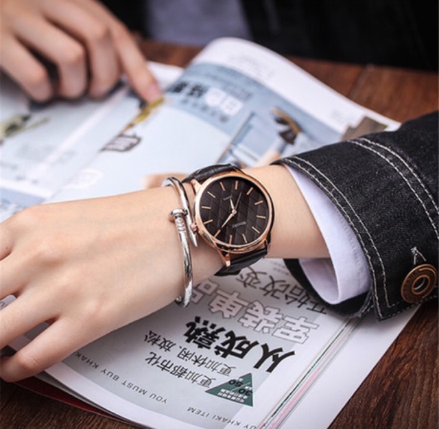 [GIÁ SỈ] ĐỒNG HỒ NAM DÂY DA WEEKY W092 SIÊU ĐẸP