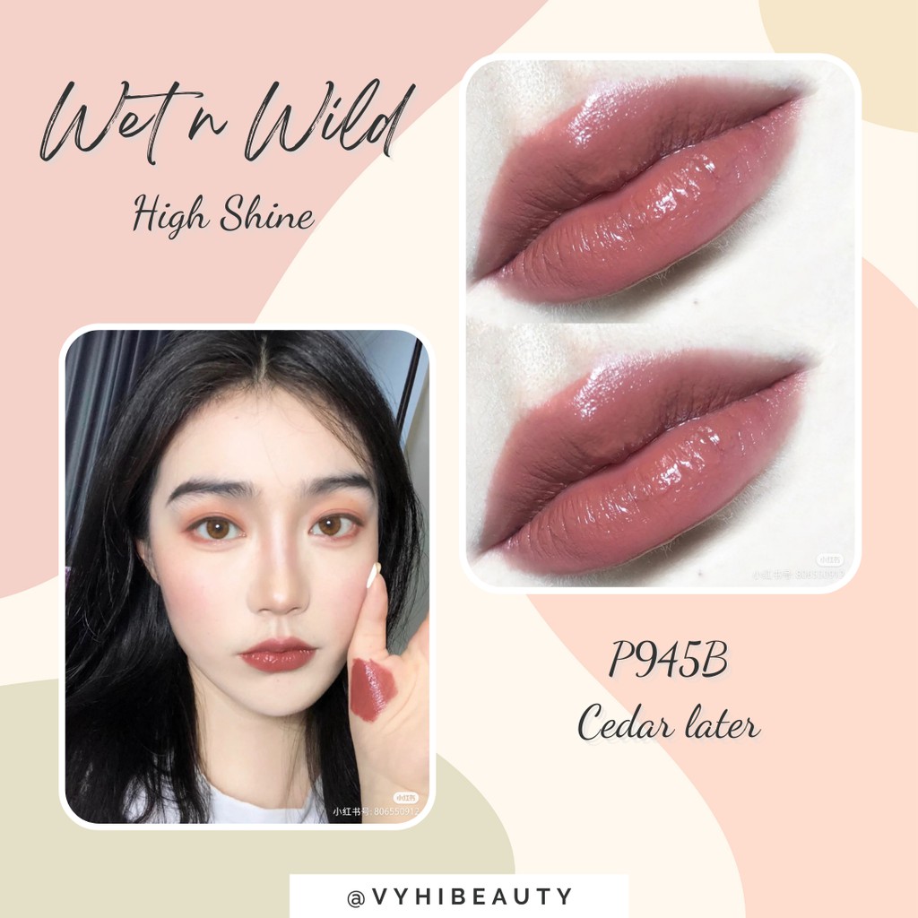 Son bóng Wet n Wild High Shine megalast liquid lipstick catsuit