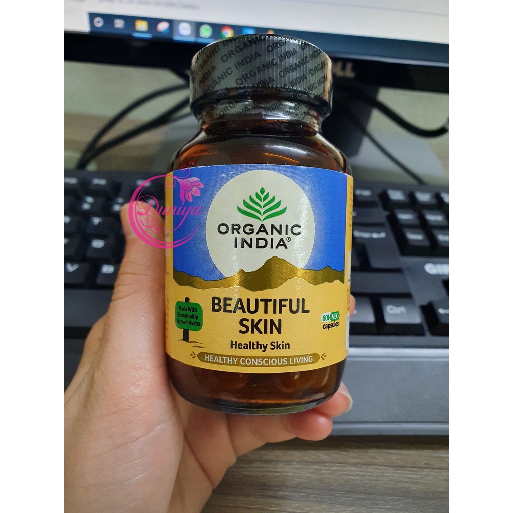Viên uống đẹp da Organic India Beautiful Skin