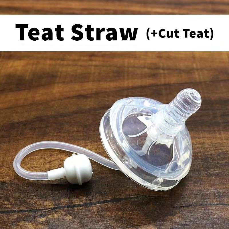TOMMEE TIPPEE Ống Hút Thủy Tinh PP Đường Kính Rộng 6cm Kèm Ống Hút Cho Bé