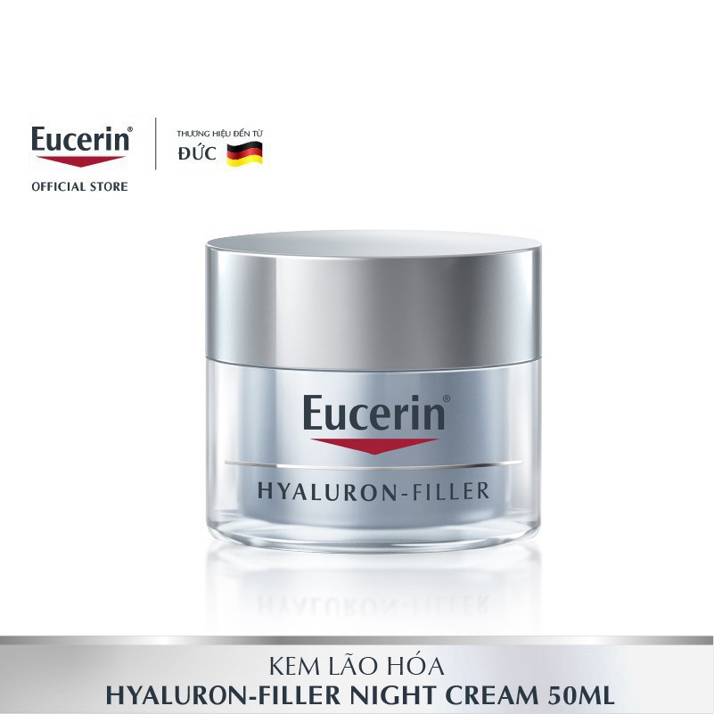 Kem dưỡng ngăn ngừa lão hóa ban đêm Eucerin Anti-Age Hyaluron Filler Night Cream 50ml - 63486 [HÀNG TỐT]