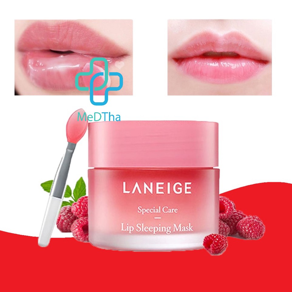 Mặt nạ ngủ cho môi LANEIGE Lip Sleeping Mask Berry - Dưỡng môi, chống nẻ (Hũ 3g) [Chính hãng]