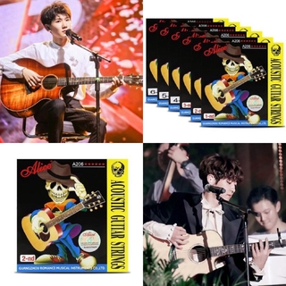 NEW ALICE Dây Đàn Guitar Gỗ A206