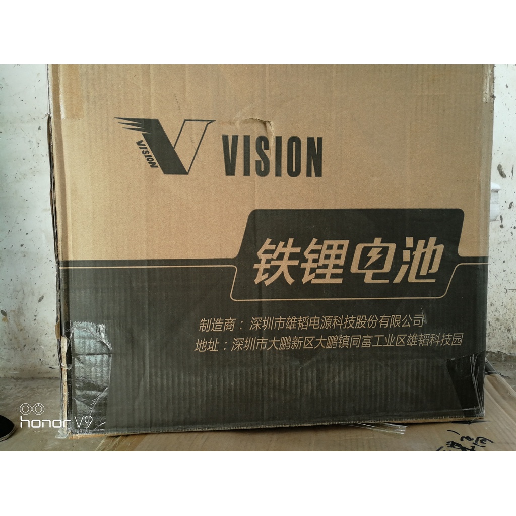 Pin Lithium Vision V-LFP4850 48V 50Ah cho năng lượng mặt trời, viễn thông