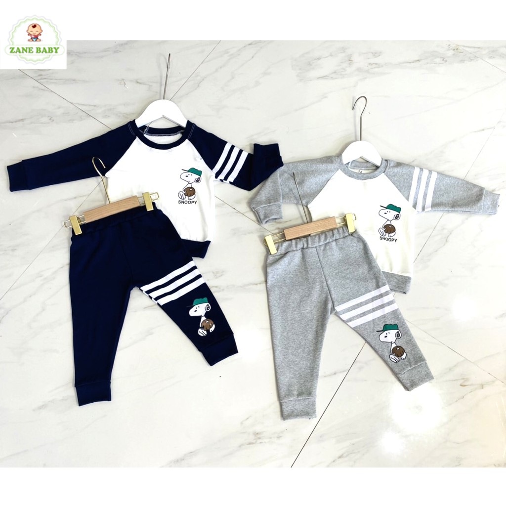 Bộ Quần Áo Trẻ Em - Quần Áo Trẻ Em Thu Đông Dài Tay Đẹp Cho Bé Trai Và Bé Gái Từ 7-20kg