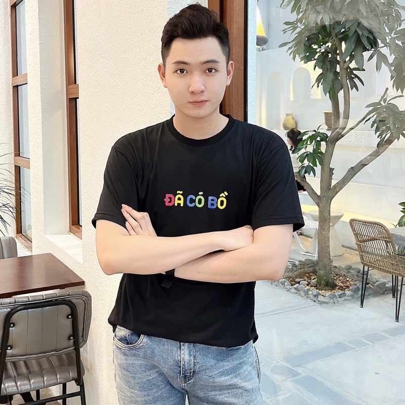 Áo Thun Unisex Nam Nữ  ĐÃ CÓ BỒ/CHƯA CÓ BỒ Màu Trắng/Đen Ulzzang Hot Trend Street Style Mr Smile 99 Shop