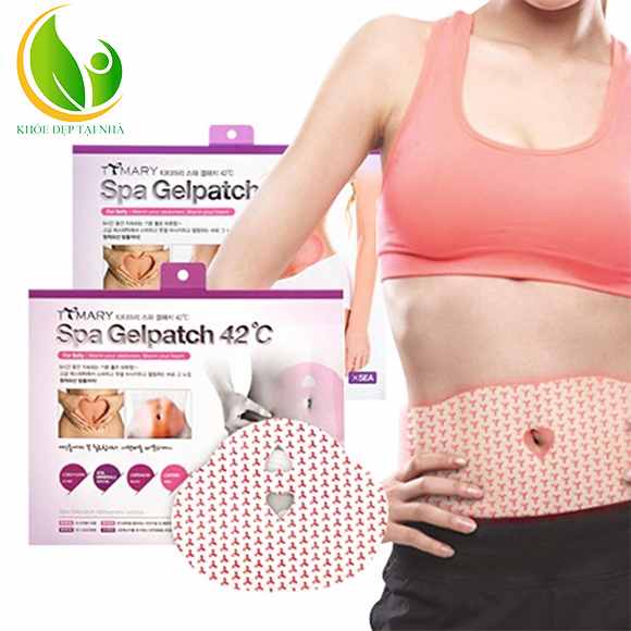 [CHÍNH HÃNG] Miếng dán giảm mỡ bụng Spa Gelpatch 42 độ C Hàn Quốc