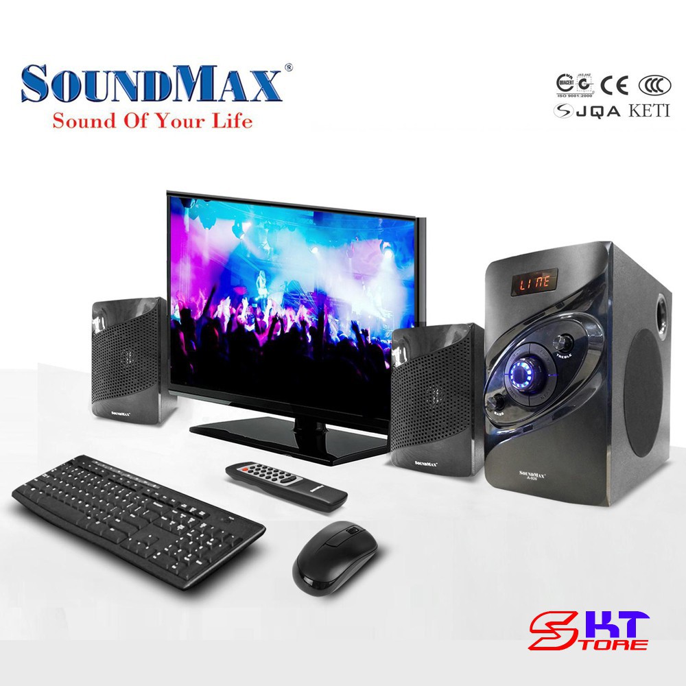 Loa Vi Tính Bluetooth SoundMax A926 32W - Hàng Chính Hãng BH 1 Năm