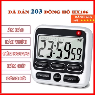 Đồng Hồ Bấm Giờ Học Tập Hx106 Tính Năng Tắt Âm Tối Đa 24h TBE Shop